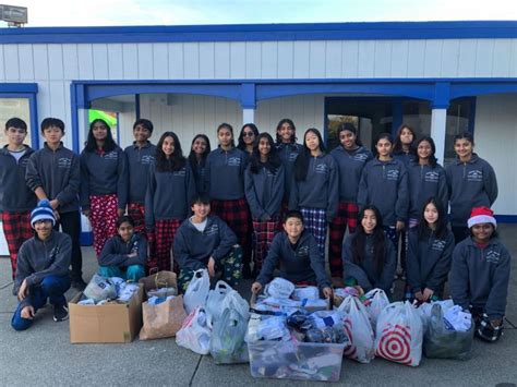 Milpitas students collect socks for San Jose shelter